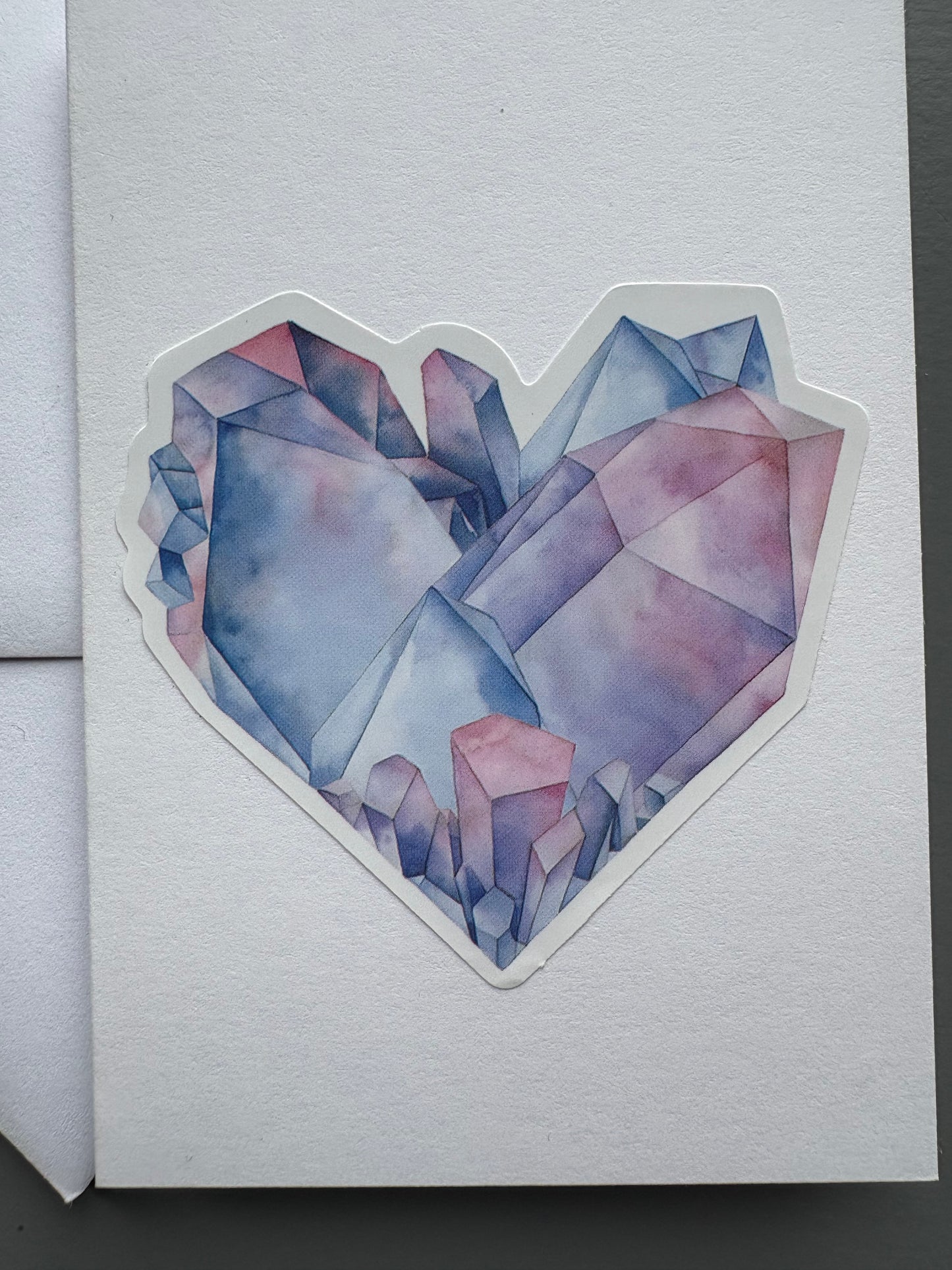 Crystal Card & Mini Crystal Tumbled Stone Gift Set (4)