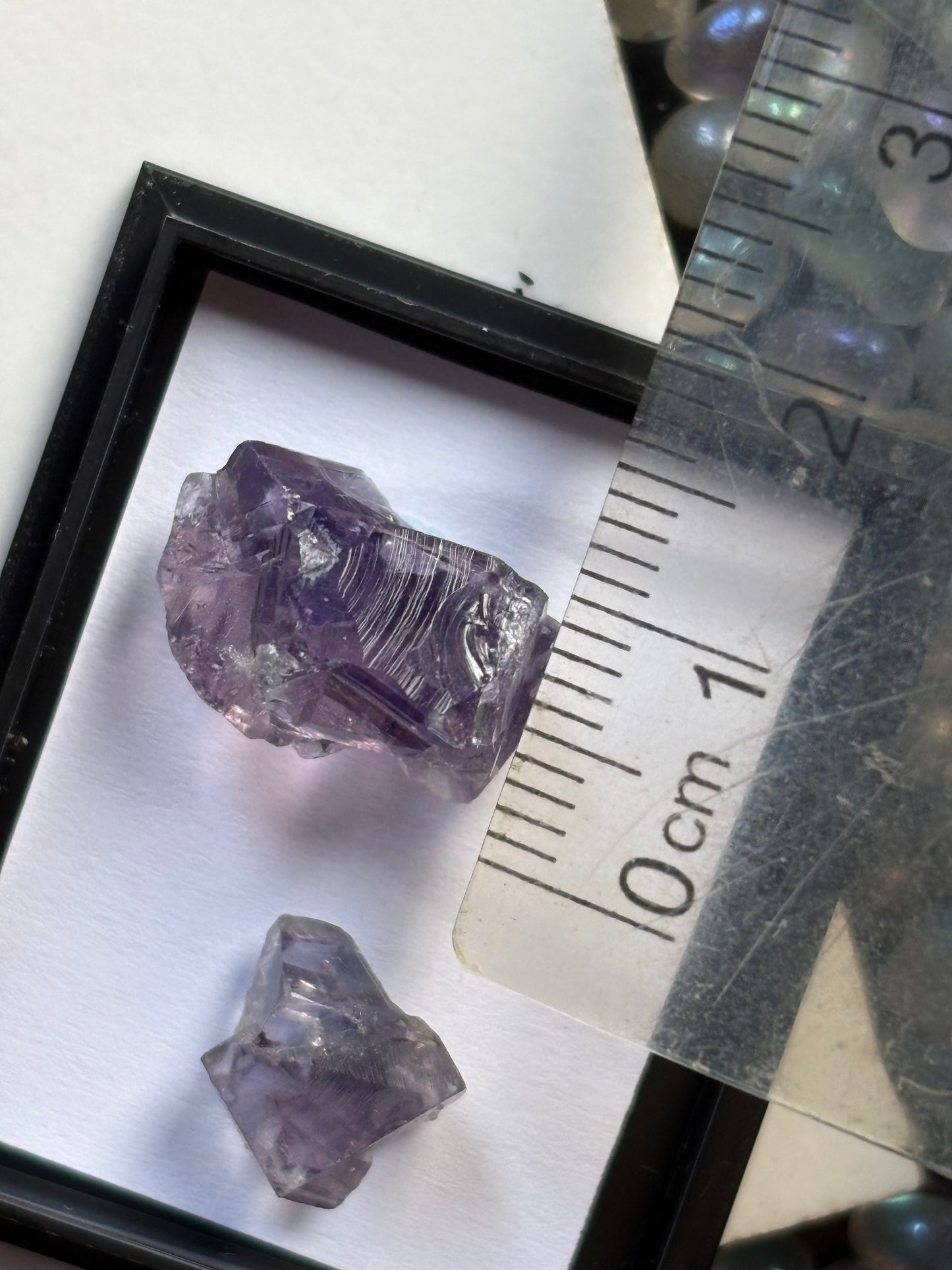 Fluorite UK Micro Rough Specimen Crystal Gemstone (2)