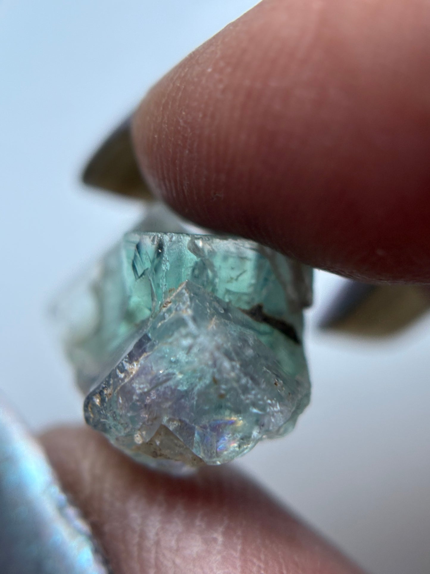 Fluorite UK Micro Rough Specimen Crystal Gemstone (3)