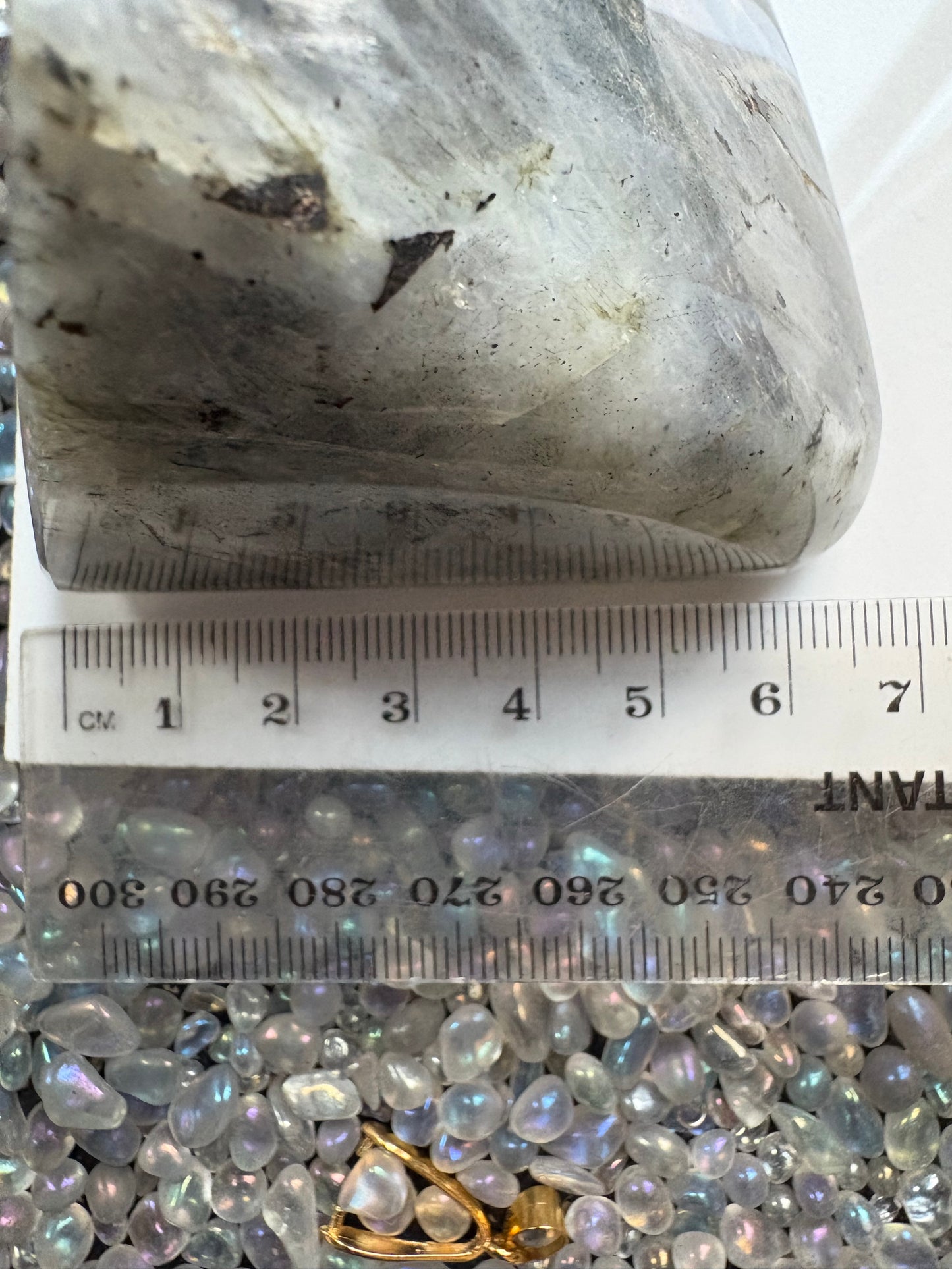 Labradorite Crystal Gemstone Cut Base Freeform (S)