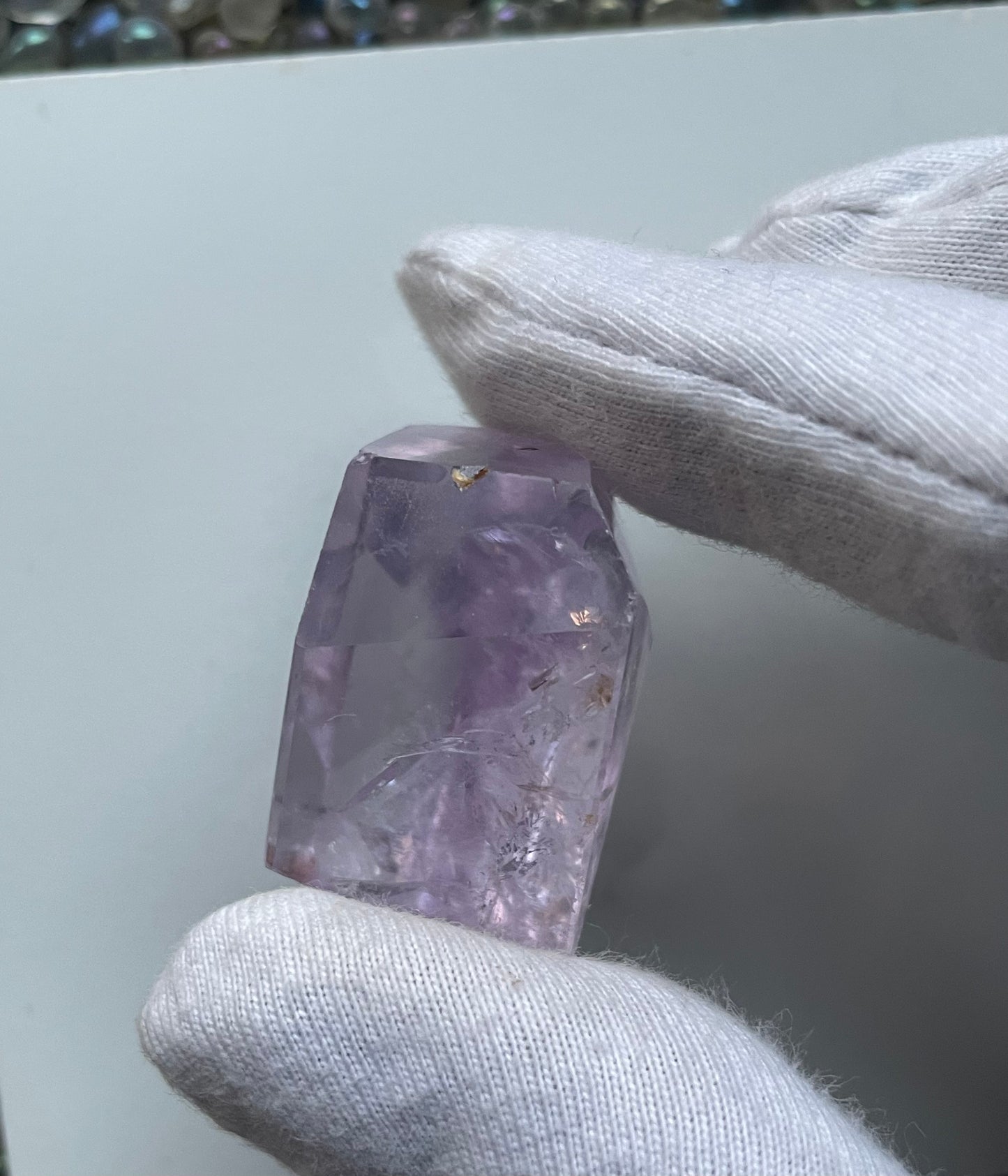 Amethyst Faceted Mini Freeform Crystal Gemstone (3)