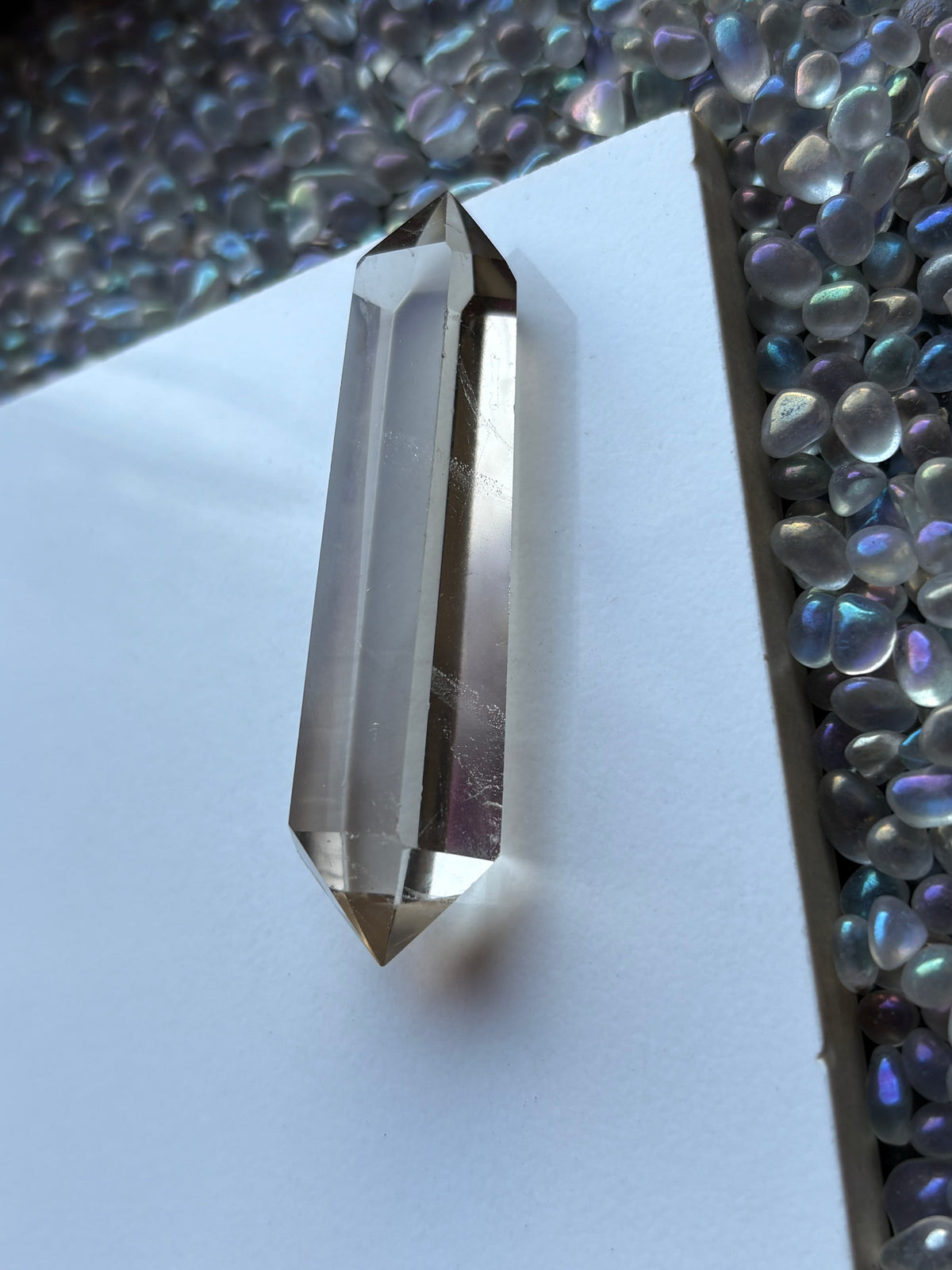 Smoky Quartz Crystal Gemstone Double Terminated Point - (1)