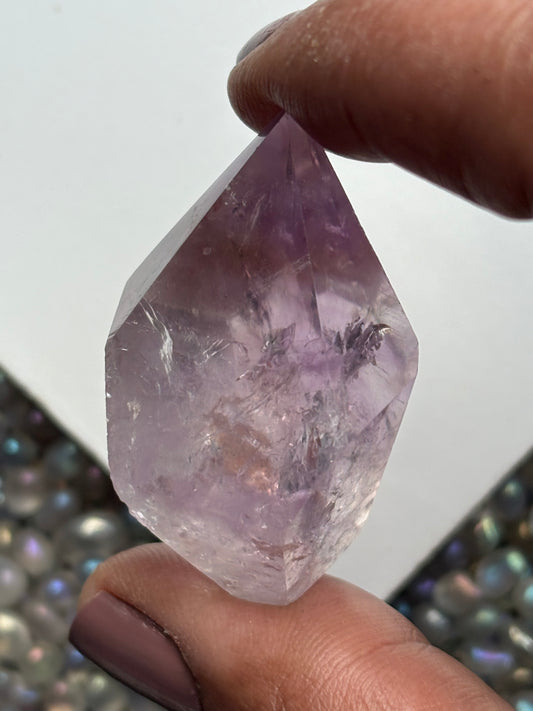 Ametrine Faceted Mini Freeform Crystal Gemstone (7)