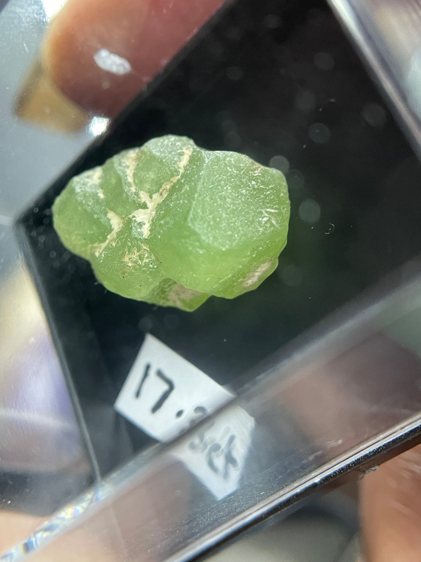 Micro Peridot Rough Crystal Gemstone Specimen (2)