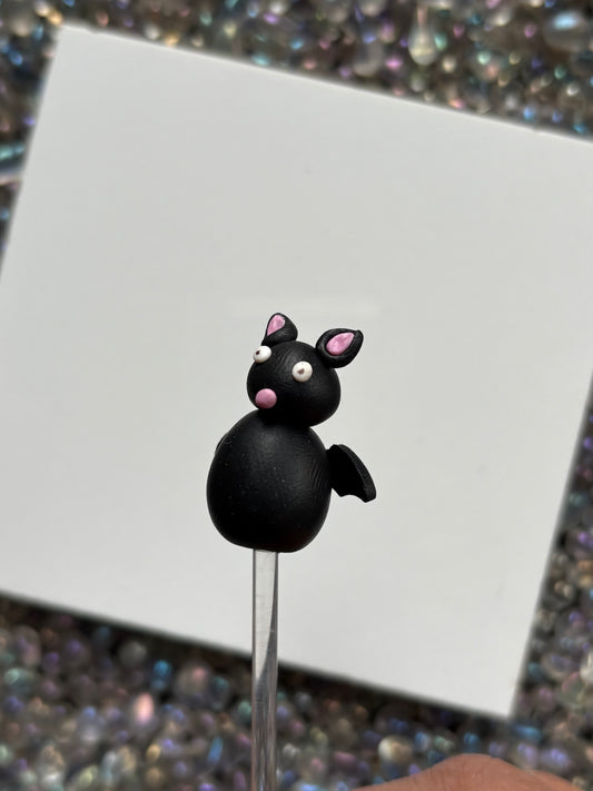 Catbat Clay Art Plant Pot Buddy
