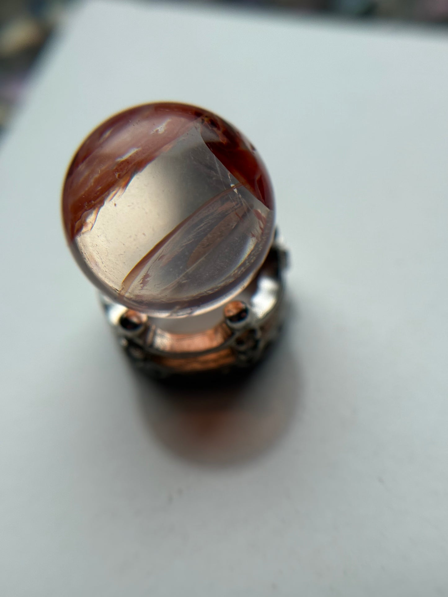 Star Fire Quartz Crystal Gemstone Sphere - Mini (2)