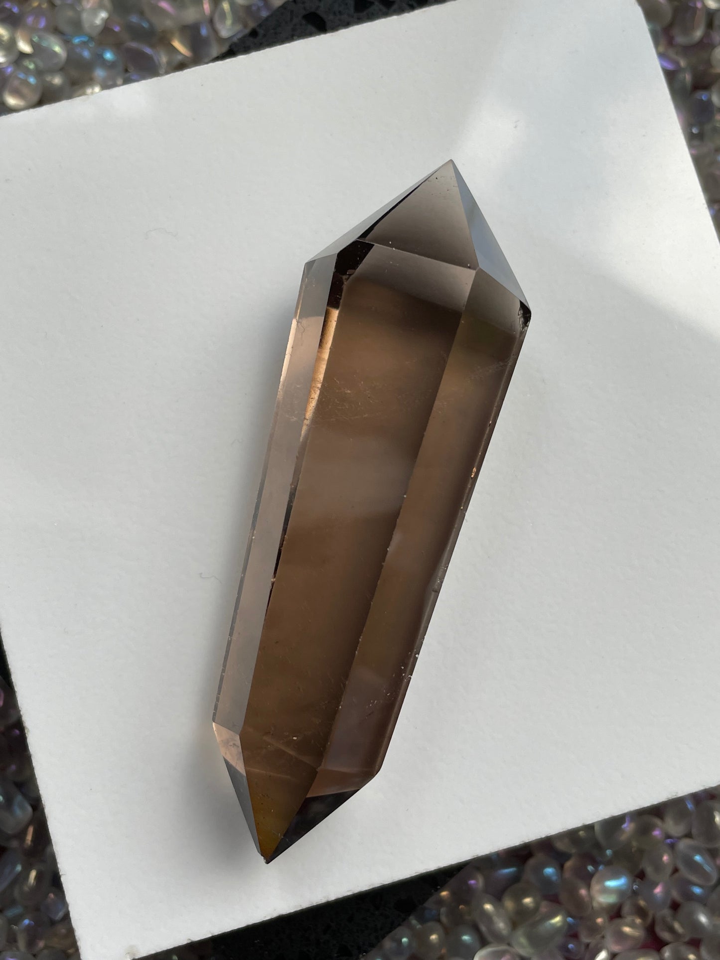 Smoky Quartz Crystal Gemstone Double Terminated Point (3)