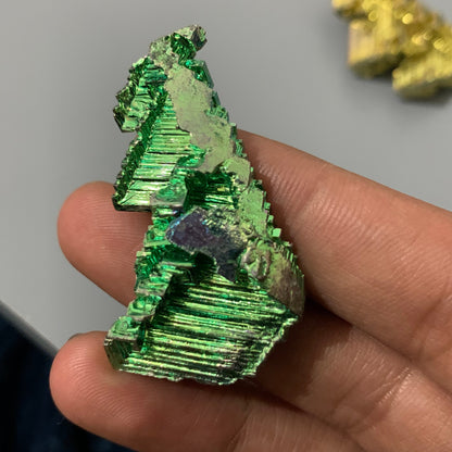 Bismuth Crystal Specimen - Set Of Two (18)