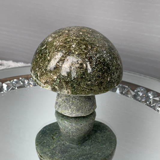 Ocean Jasper Crystal Gemstone Mushroom Carving (1)