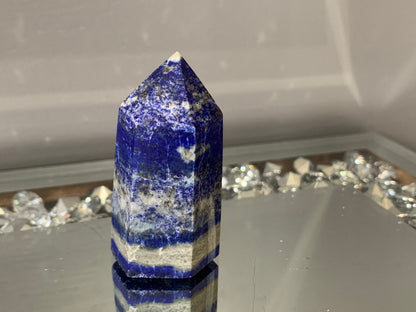 Lapis Lazuli Gemstone Crystal Tower Point (1)