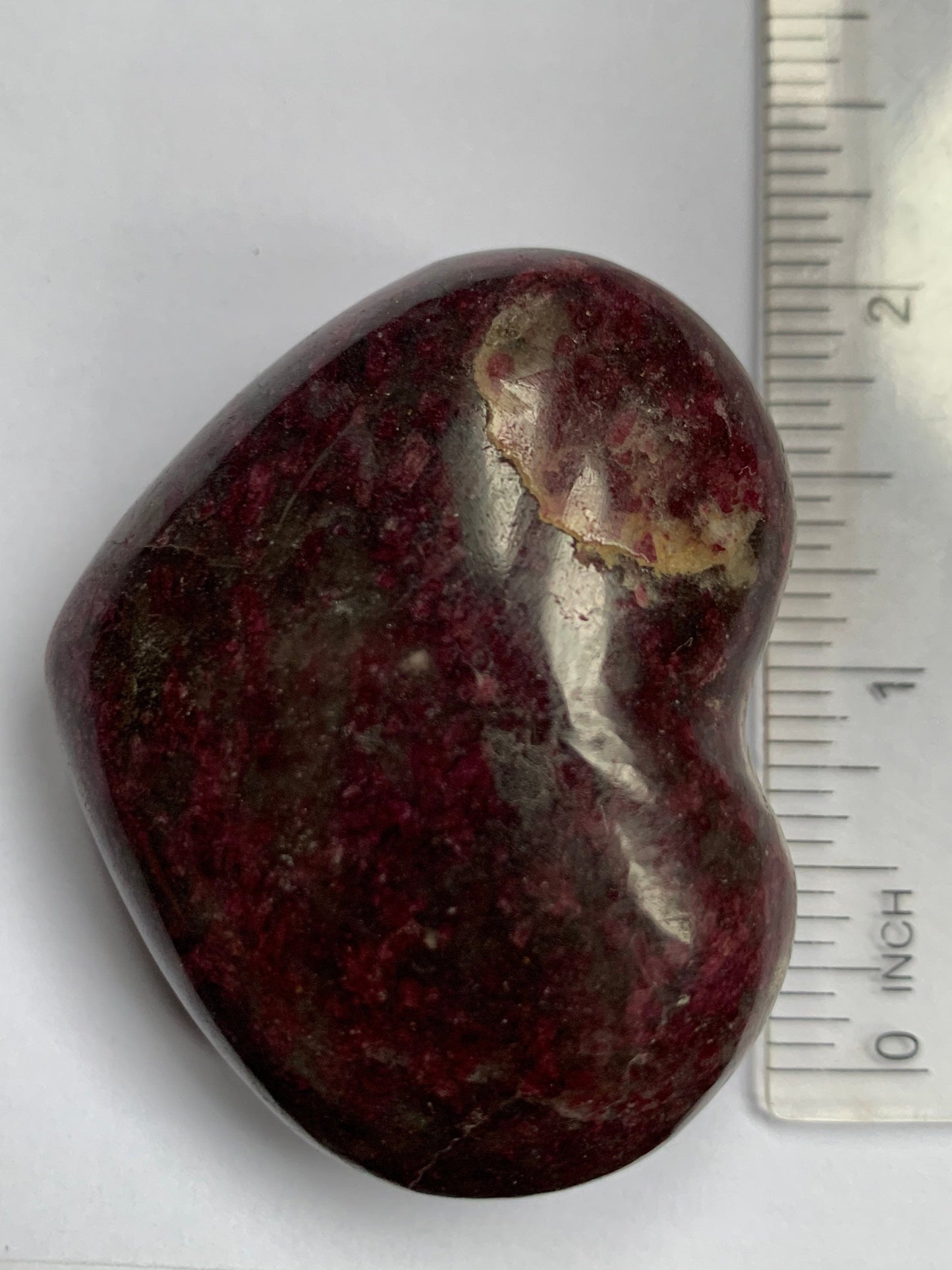 Pink Tourmaline Quartz Crystal Gemstone Heart Carving (1)