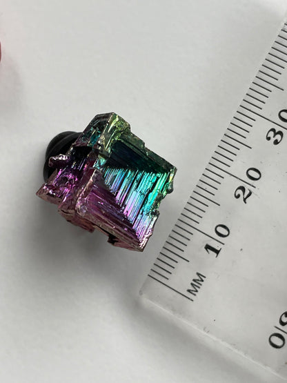 Bismuth Crystal Metal Art Lapel Pin (10)