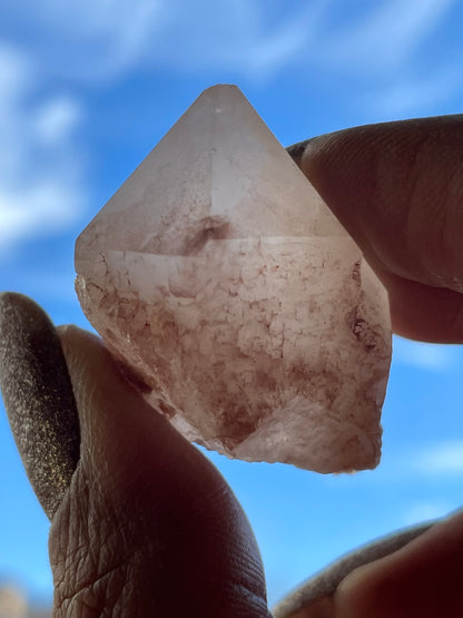 Lithium Quartz Crystal Gemstone Point - 1