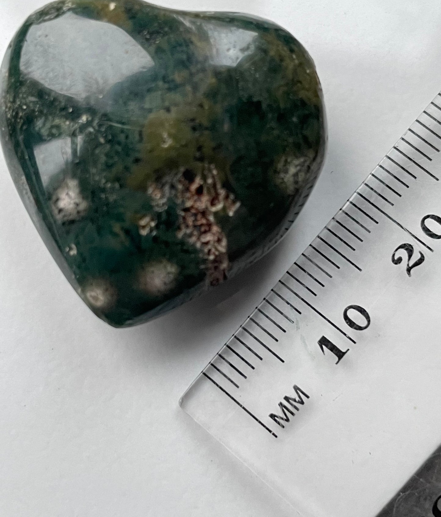 Ocean Jasper Gemstone Crystal Heart Small (8)