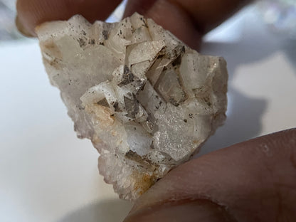 Scottish Amethyst & Dolomite Crystal Gemstone Mini Cluster Specimen