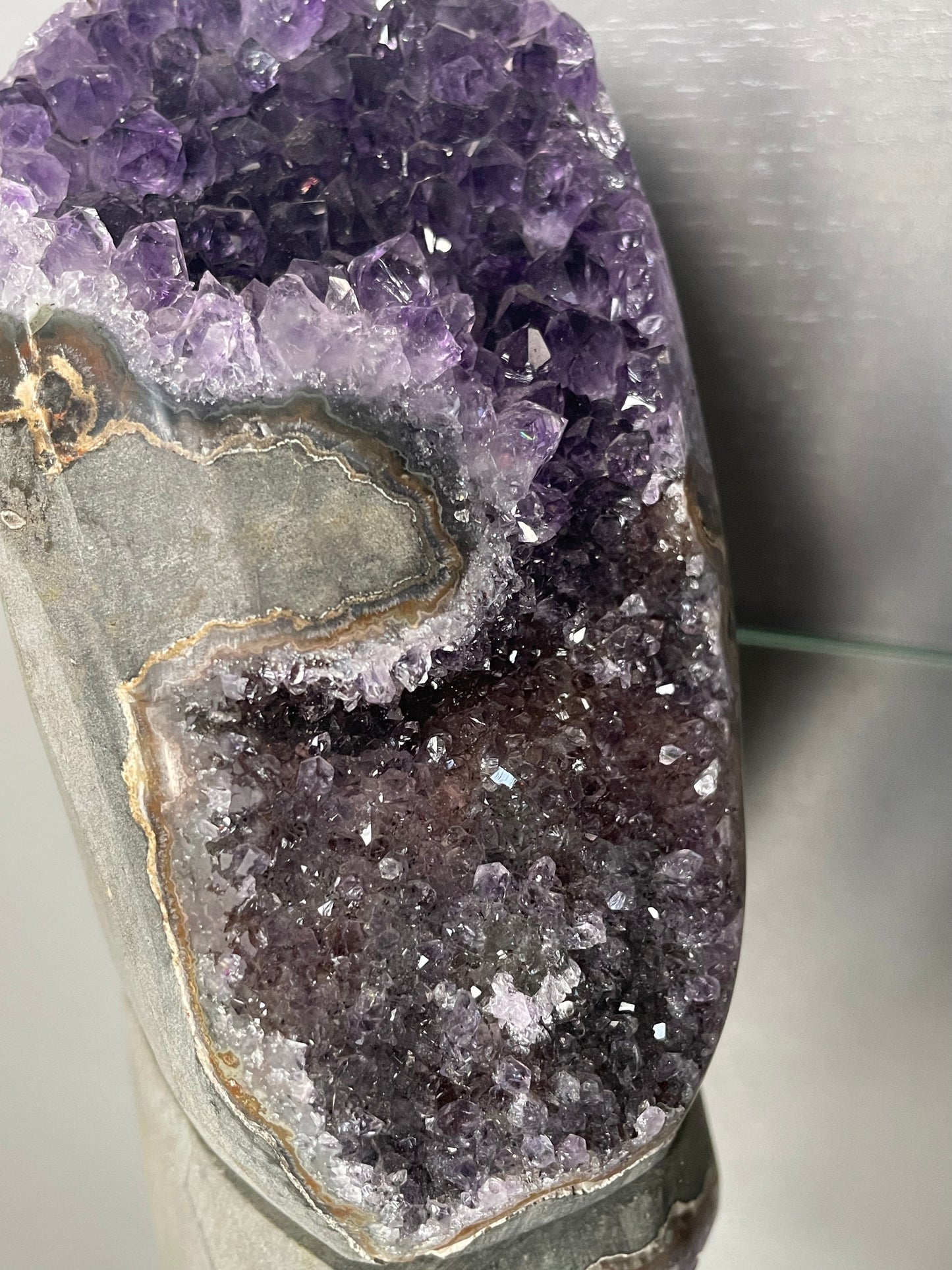 Uruguay Amethyst Crystal Gemstone Cluster (2)