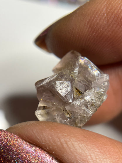 Micro Fluorite Cube Rough Crystal Gemstone Specimen (2)