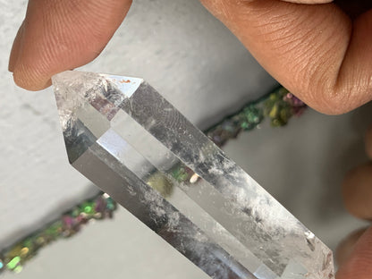 Clear Quartz Crystal Gemstone DOUBLE TERMINATED Point Medium (3)