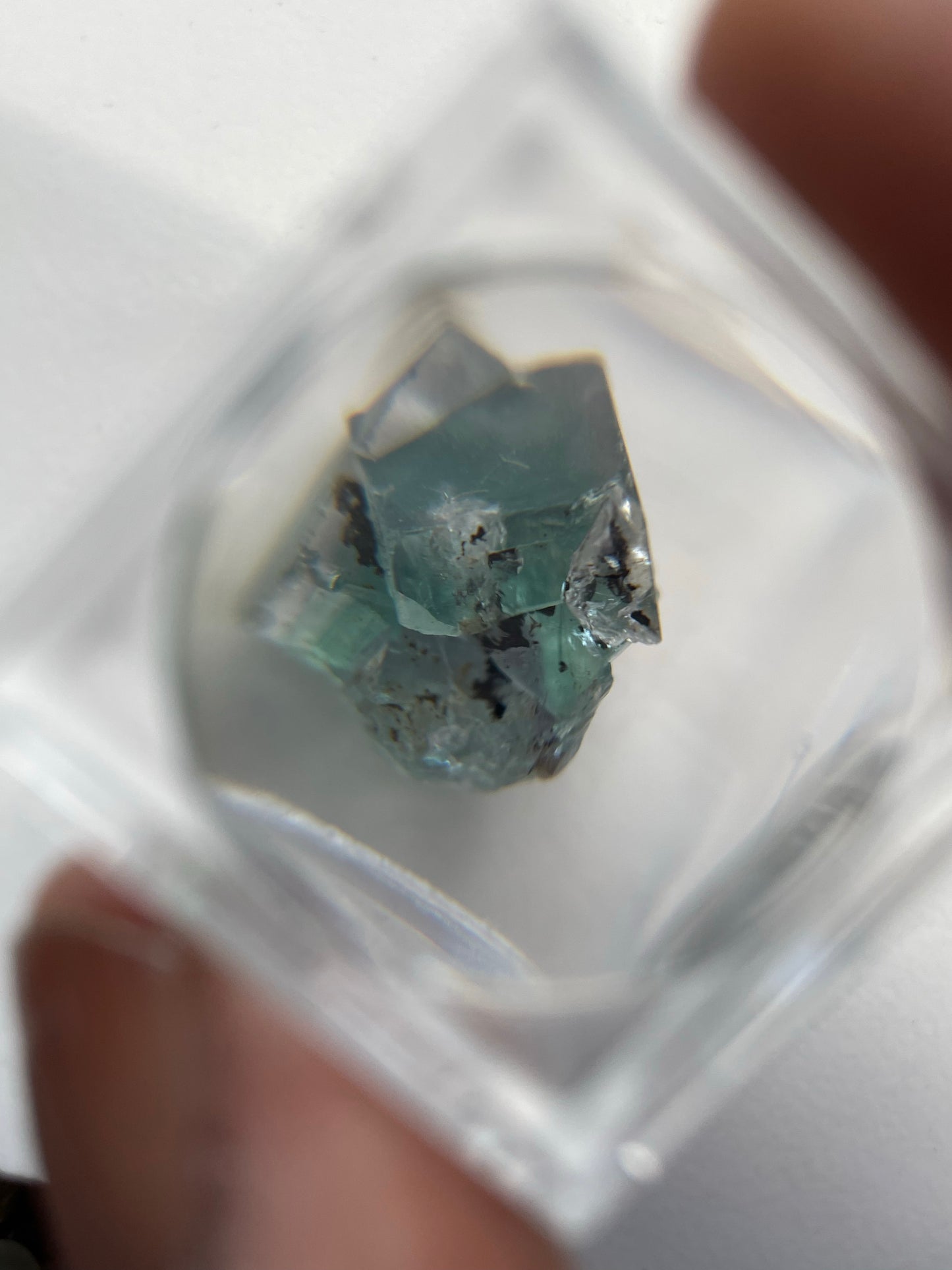 Micro Fluorite Cube Rough Crystal Gemstone Specimen (3)