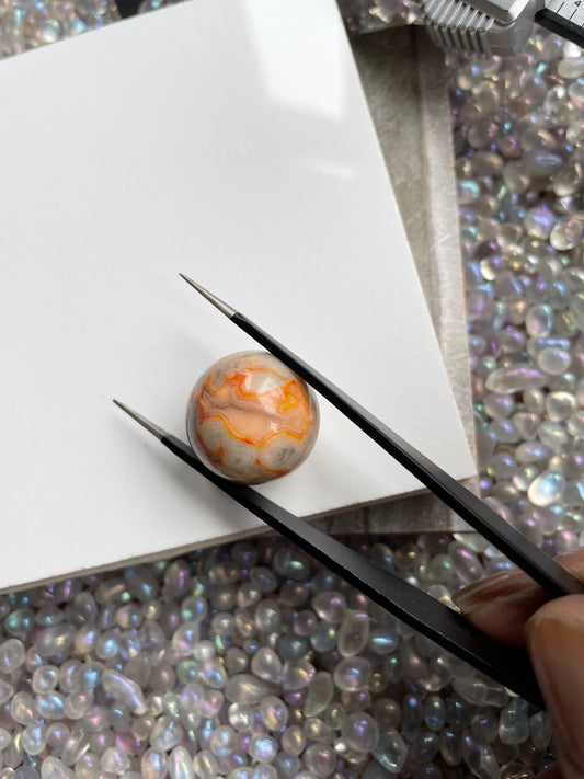 Crazy Lace Agate Crystal Gemstone Mini Sphere (2)
