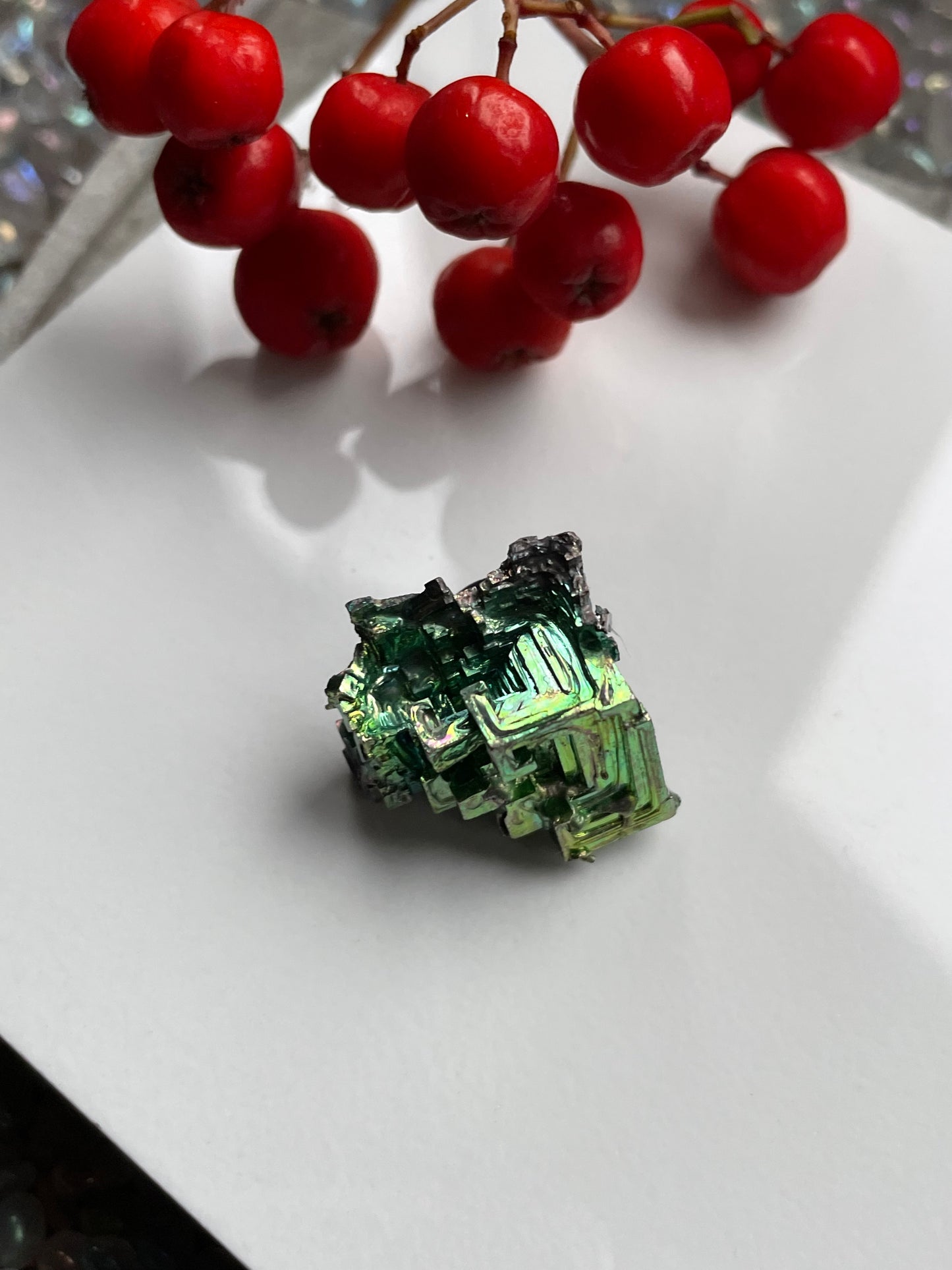 Bismuth Crystal Metal Art Lapel Pin (5)