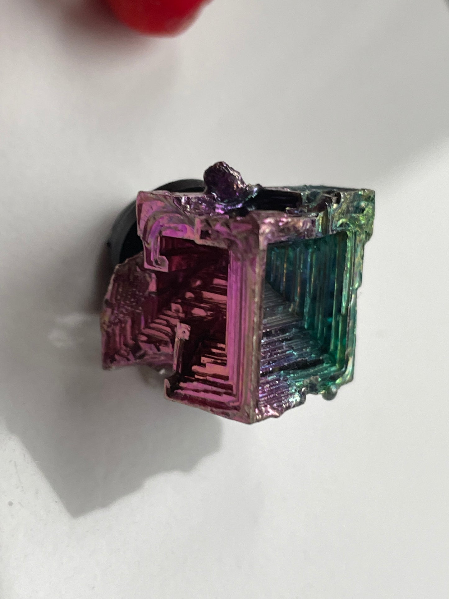Bismuth Crystal Metal Art Lapel Pin (10)